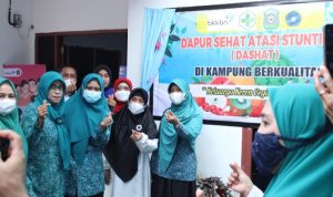 Cegah Stunting, Ketua TP PKK Takalar Launching Dapur Sehat