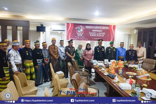 Pemkab Jeneponto Ikuti Upacara Hari Lahir Pancasila Secara Virtual
