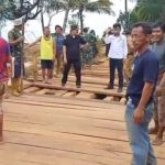 Wakil Bupati Konut Tinjau Perbaikan Jembatan oleh KSO-MTT di Desa Mandiodo