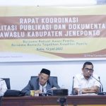 Bawaslu Jeneponto Menggelar Rapat Koordinasi Fasilitasi Publikasi dan Dokumentasi