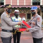 Kapolres Takalar Pimpin Upacara Pelepasan Siswa Latja Diktukba Polri TA 2022