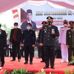 Upacara Hari Bhayangkara Ke 76 Di Gelar Secara Virtual Di Halaman Mapolres Donggala