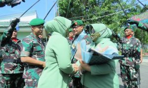 Isak Haru Warnai Tradisi Lepas Sambut Dandim 1426/Takalar