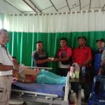DPP KWAK-Indonesia Sambangi Keluarga Amonia Laia Yang Dirawat RSU Bethesda