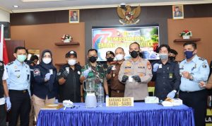 Satresnarkoba Polres Takalar Musnahkan Sabu Seberat 88,6910 Gram