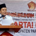 Pengurus DPC dan PAC Partai Gerindra Parigi Moutong Dikukuhkan