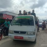 Terkini Puluhan Kendaraan Desa Masuk Wilayah Torue Untuk Membawa Bantuan