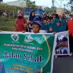 Pemdes Boddia Semarakkan Tahun Baru Islam Dengan Jalan Sehat dan Tabligh Akbar