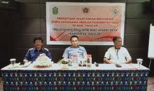 PWI Takalar Kerjasama Pemdes Laksanakan Pelatihan Jurnalistik