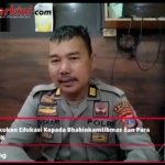 Polres Tolitoli Lakukan Edukasi Kepada Bhabinkamtibmas dan Para Kades Terkait PMK