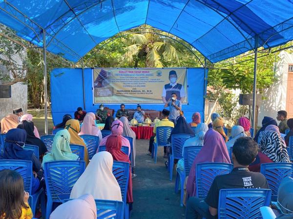 Fahruddin Rangga Laksanakan Sosialisasi Perda Nomor 1 Tahun 2021 Di Desa Pa’batangang Takalar