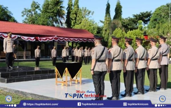 Tiga PJU Polres Jeneponto Diserah Terimakan, Ini Pesan Kapolres