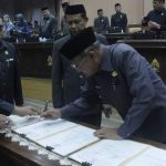 Bupati Jeneponto Hadiri Paripurna Penandatanganan Nota Kesepakatan KUA- PPAS 2023