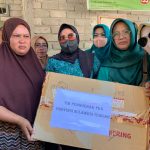 TP- PKK dan Srikandi Pemuda Pancasila Sulteng Salurkan bantuan di Torue