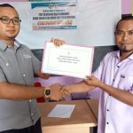Incambent Pengambil Formulir Pertama Maju Sebagai Bakal Calon Ketum KONI Parimo