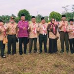 Diikuti Ratusan Peserta, Kwarran Gerakan Pramuka Kecamatan Lingsar Gelar Kemah Budaya II dan Raimuna