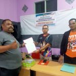 Dua Orang Kembalikan Formulir Pendaftaran Bakal Calon Ketum KONI Parimo
