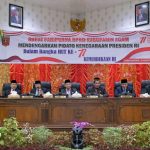 Kalapas Kelas IIB Lubuk Basung Hadiri Paripurna DPRD Kabupaten Agam Bersama Bupati dan wakil Bupati Agam Serta Forkopimda.