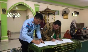 Bina Kepribadian WBP, Lapas Takalar Teken Kerja Sama dengan Kemenag Takalar