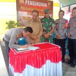 Kapolres Parigi Moutong Kukuhkan Polsubsektor Mepanga Polsek Tomini