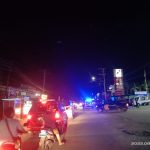 Anggota Satlantas Polres Parimo Sigap Mengatasi Kemacetan Di depan SPBU Parigi