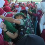 Meriahkan HUT Kemerdekaan RI Ke-77, Kodim 1426/Takalar Gelar Lomba Make Up Pasangan