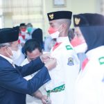 Pasukan Paskibraka Tingkat Kabupaten Jeneponto Resmi Dikukuhkan