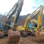 Diduga Menambang Ilegal, 5 Unit Excavator Milik PT. PNI di Police Line Bareskrim Polri
