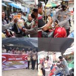 Polres Tolitoli Kembali Menyalurkan Bantuan Berupa Beras di Terminal Pasar Sandana