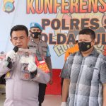 Gelar Konferensi Pers, Kapolres Sigi Ungkap Kasus Pengedar Sabu 35,95 gram di Homestay Tinggede Style