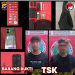 TERLIBAT Penyalahgunaan Narkotika, Dua Orang Pria di Kota Banjarbaru Dibekuk Personel Kepolisian
