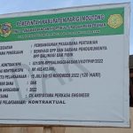 BPP Penyuluh Pertanian Balinggi Siniu Dapat Renovasi Bangunan