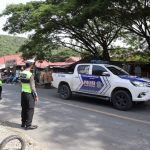 Sat Lantas Polres Donggala Melaksanakan Patroli Rutin Pantau Kamseltibcar di Wilkum Banawa