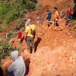 TERJADI Longsor di Pendulangan Kotabaru Kalsel