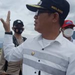 Wakil Bupati Sigi Tinjau Lokasi Pembangunan Normalisasi Sungai Saluri
