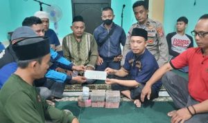 KSO - Basman Serahkan Dana Ratusan Juta Untuk Pembangunan SPAM di Desa Lamondowo
