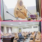 Ny. Nurhayati M.Yodjodolo Menbuka Sosialisasi Pengembangan Diri dan Etika Kepribadian Istri ASN Dilingkup Pemkab Buol