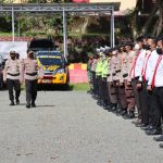 Apel Gelar Pasukan Ops Zebra Tinombala – 2022, Kapolres Buol Sampaikan Amanat Kapolda Sulteng