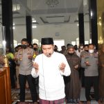 Turut Duka Cita Tragedi Kanjuruhan, Polda Sulteng gelar Salat Ghoib dan Doa Bersama