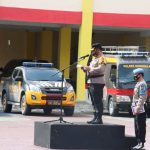 Ciptakan Kamseltibcarlantas, Polres Donggala Apel Gelar Pasukan Operasi Zebra Tinombala 2022