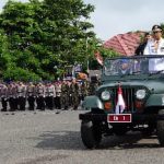 PERINGATAN HUT ke-77 TNI di Lapangan Murjani Kota Banjarbaru