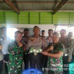 Kapolsek Rangsang Harap Sinergitas TNI-Polri Semakin Erat