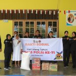Bidhumas Polda Sulteng berbagi ke Panti Asuhan, sambut HUT ke-71 Humas Polri