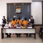 Tim Gabungan Jatanras Sat Reskrim Polres Meranti dan Unit Reskrim Polsek Rangsang Barat Tangkap Tiga Pelaku Curat