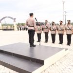 Kapolres Morowali Pimpin Sertijab Kasat Lantas, Kapolsek Bumi Raya Dan Kapolsek Witaponda