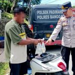 Razia Kendaraan, Polsek Pagimana Amankan Seorang Pengendara Motor Miliki Cap Tikus