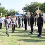 Siap Amankan Pilkades Serentak Tahun 2022, Polres Banggai Laksanakan Apel Gelar Pasukan Pengamanan Pilkades