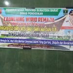 Masjid Agung Nurul Falah Lubuk Basung Membludak, Kegiatan Launching Wirid Remaja Dimotori Ketua MKKS Agam.