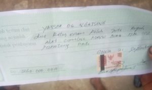 Bantuan Alsintan Combaine Dinas Pertanian Takalar Diduga Diperjualbelikan ke Gowa