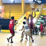 PERTANDINGAN Tim Basket Pra-Popnas Putra/Putri Kalsel di GOR Hasanuddin